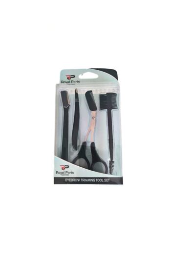 lawrenceshop 1. Kalite 4'lü Kaş Bakım Seti (Kaş Makası + Kaş Tarağı + Cımbız + Kaş Usturası)
