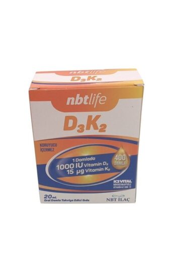 Nbt İlaç Nbtlife D3k2 Vitamin 20 Ml Oral Damla