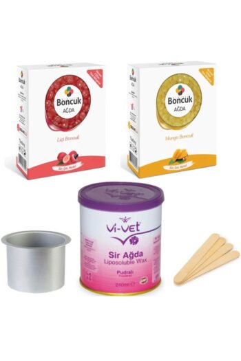 Vi vet KAVONOZ AĞDA+PUDRALI BONCUK AĞDA+NORMAL CİLT BONCUK AĞDA+YEDEK TAS+4 ADET SPATULA