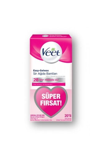 Veet Sir Ağda Bantları Easy - Gelwax 20 Li Ağda Bandı Normal Cilt