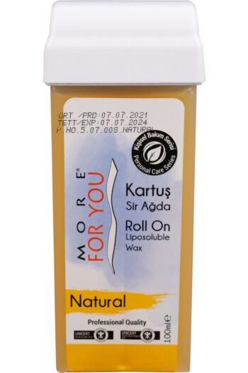 More For You Bitkisel Kartuş Sir Ağda Naturel ( Sarı) 100 ml