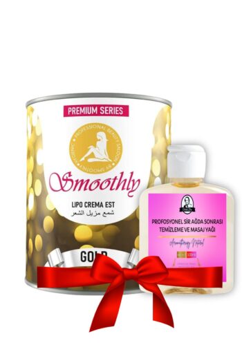 Smoothly Ağda Avantaj Seti Gold Altın Konserve Ağda 800ml ve Ağda Sonrası Temizleyici Yağ 100ml