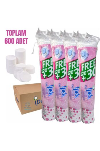 MY NAME MEDİKAL Ipek Makyaj Temizleme Pamuğu Yuvarlak 4 Adet 150 Li 600 Adet