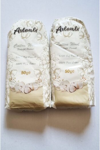 Modellino 2 Adet 50gr Avantajlı Cotton Wool Aslanlı Hidrofil %100 Saf Pamuk