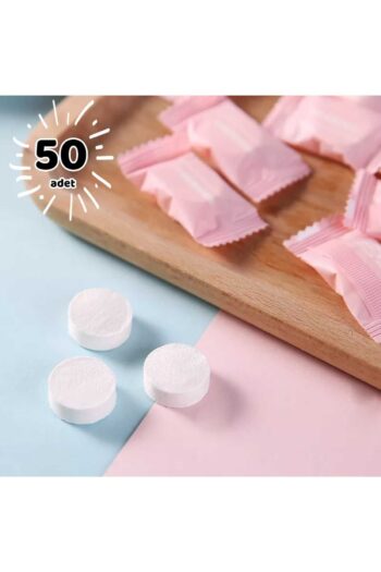 ThreeMB Toys 50 Adet Tek Kullanımlık Sıkıştırılmış Islak Mendil