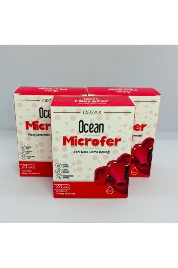 Orzax Ocean Microfer Yeni Nesil Demir Desteği 30 Ml Oral Damla 3 Adet