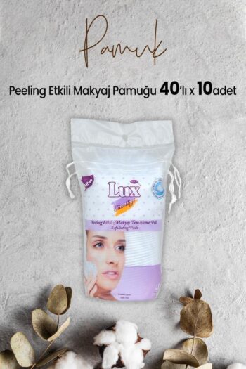 LUX Peeling Etkili Makyaj Pamuğu 40' lı x 10 Adet