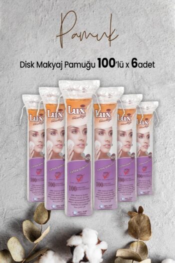 LUX Disk Makyaj Pamuğu 100'lü x 6 Adet