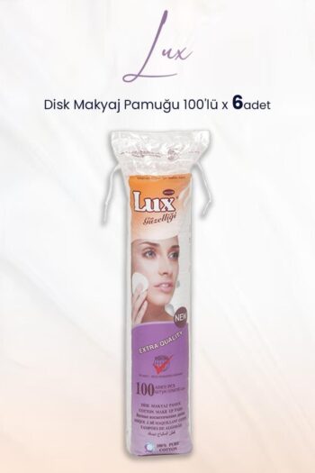 LUX Disk Makyaj Pamuğu 100'lü x 6 Adet
