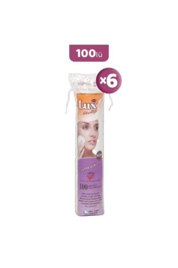 LUX Disk Makyaj Pamuğu 100'lü X 6