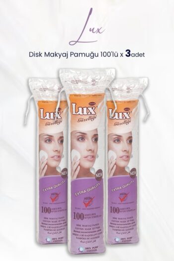 LUX Disk Makyaj Pamuğu 100'lü x 3 Adet