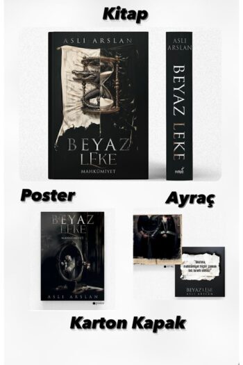 İndigo Kitap Beyaz Leke - Aslı Arslan ( Karton Kapak ) Poster Ve Ayraçlı