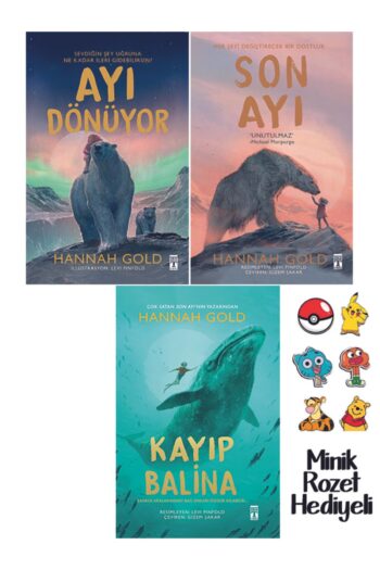 Genç Timaş 5. 6. 7. 8. Sınıf Okuma Seti 3 Kitap Ayı Dönüyor - Son Ayı - Kayıp Balina