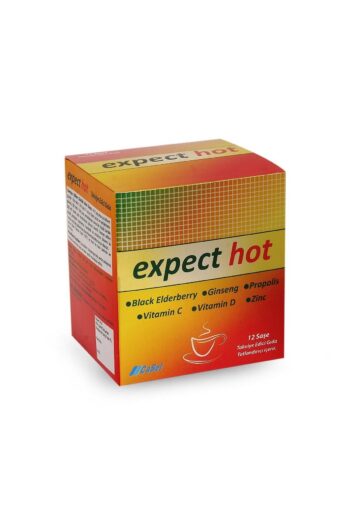 Expect Hot Kara Mürver-sambucus, Propolis, C Vitamini, Çinko (12 SAŞE IÇERİR)