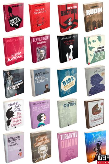 Nef Kitap Seçme En İyi Dünya Klasikleri Seti 20 Kitap