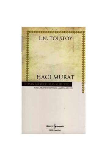 Türkiye İş Bankası Kültür Yayınları Tolstoy Hacı Murat