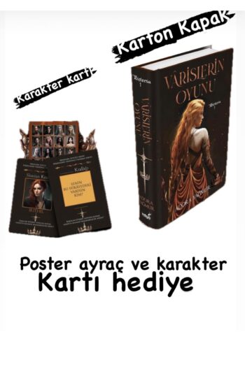 İndigo Kitap Varislerin oyunu (Karton Kapak ) karakter kartı ve poster hediyeli
