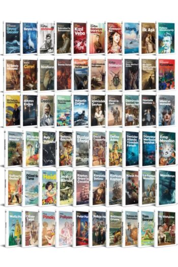 Halk Kitabevi En Çok Okunan Dünya Klasikleri Seti - 60 Kitap