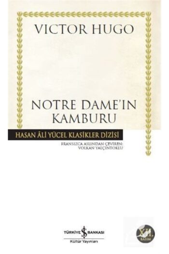 Türkiye İş Bankası Kültür Yayınları Notre Dame'ın Kamburu (KARTON KAPAK)