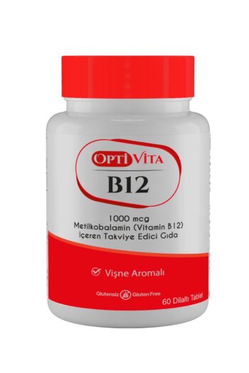 Optivita Vitamin B12 60 Tablet Metilkobalamin 1000 Mcg Dilaltı Tablet (METHYLCOBALAMİN)