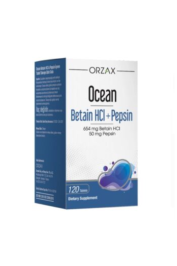 Ocean Betain HCI+ Pepsin Takviye Edici Gıda 120 Tablet