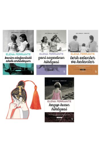 Everest Yayınları Elena Ferrante -4kitap- Benim Olağanüstü Akıllı Arkadaşım - Yeni Soyadının Hikâyesi -3boyutlu Gülen