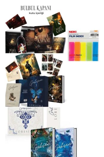 Ephesus Yayınları BÜLBÜL KAPANI Gökçen 1-2-3 kitap KUTULU loresima tam set son kitapları post-it hediye
