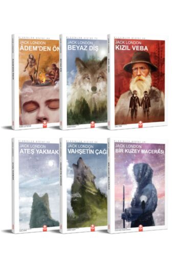 Kızıl Panda Yayınevi Jack London Seti 6 Kitap