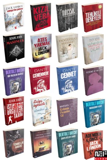 Nef Kitap Seçme En İyi Macera Gerilim Seti 20 Kitap