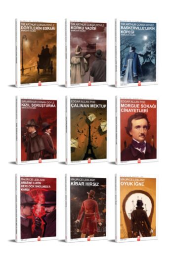 Kızıl Panda Yayınevi Polisiye Klasikleri Seti (9 Kitap)