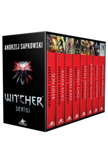 Pegasus Yayınları The Witcher Serisi Kutulu Özel Set 8 Kitap - Andrzej Sapkowski
