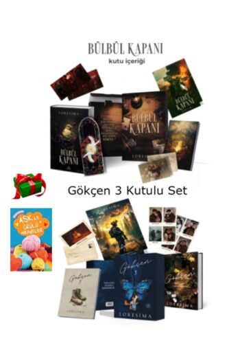 Ephesus Yayınları Bülbül Kapanı ve Gökçen 3 Loresima 2 Kitap Set Kutulu Ciltli