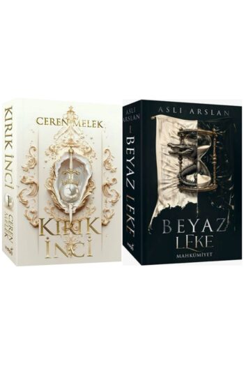 İndigo Kitap Kırık İnci + Beyaz Leke  Karton Kapak 2 'li Set Ceren Melek