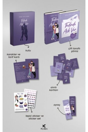 Pukka yayınları Tadında Aşk Var Ciltli Kutulu Set -tuğba Atıcı Çoşar