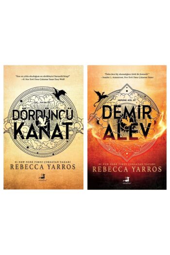 Olimpos Yayınları Dördüncü Kanat - Demir Alev 2 Kitap Set (Rebecca Yarros) Karton Kapak