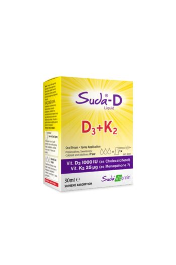 Suda Vitamin Suda-d D3 K2 Sprey&damla 30 ml