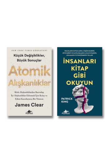 Pegasus Yayınları Atomik Alışkanlıklar Ve İnsanları Kitap Gibi Okuyun - 2 Kitap Set & James Clear Patrick King