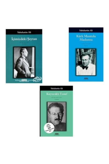 Yapı Kredi Yayınları Kürk Mantolu Madonna- Içimizdeki Şeytan- Kuyucaklı Yusuf Sabahattin Ali (3 Kitap Set)