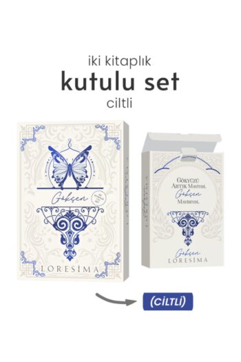 Ephesus Yayınları KUTULU YAN BOYAMALI 2 KİTAP SERİ GÖKÇEN İKİ KİTAPLIK SET (CİLTLİ) Loresima