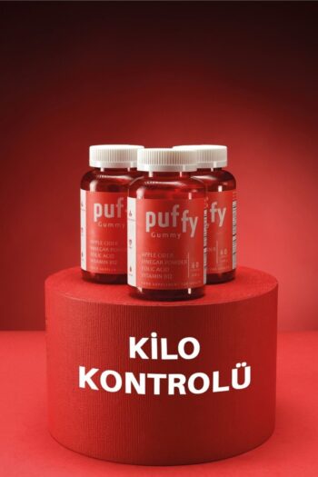 Puffy Gummy - , Kilo Kontrolü, Enerji, Bağışıklık, Diyet Desteği (üçlü)