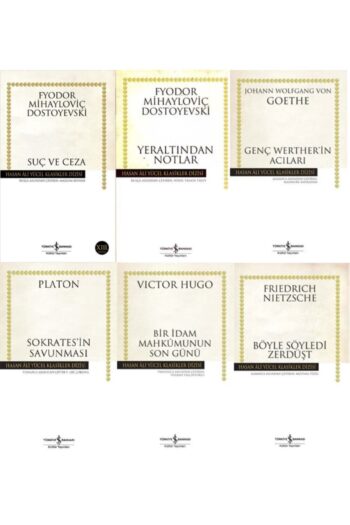 Türkiye İş Bankası Kültür Yayınları 6 Kitap Set Suç Ve Ceza-sokrates'in Savunması Yeraltından Notlar