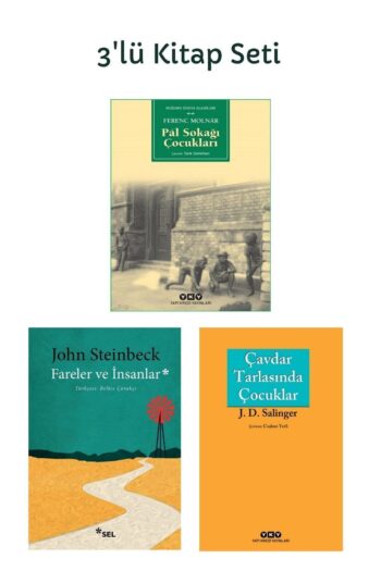 Yapı Kredi Yayınları Pal Sokağı Çocukları Fareler Ve Insanlar Çavdar Tarlasında Çocuklar 3'lü Set