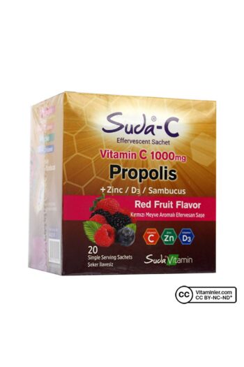 Suda Vitamin Suda C Vitamin C 1000 Mg Propolis 20 Saşe