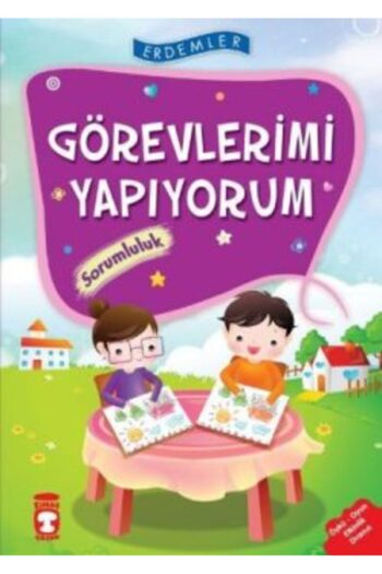 Timaş Çocuk Görevlerimi Yapıyorum - Sorumluluk Rukiye Karaköse Kitabı 64 Sayfa Timaş Çocuk