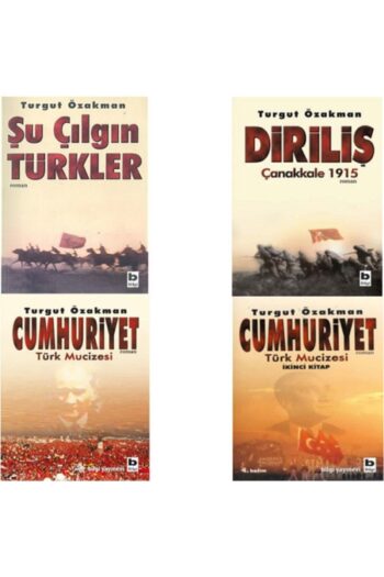Bilgi Yayınları Şu Çılgın Türkler - Diriliş Çanakkale 1915 - Cumhuriyet Türk Mucizesi 1 - 2 / Turgut Özakman