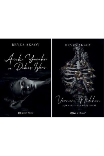 Epsilon Yayınevi Beyaz Aksoy 2 Kitap Set / Vernem Nidahen Açık Yaralar Ve Dikiş Izleri
