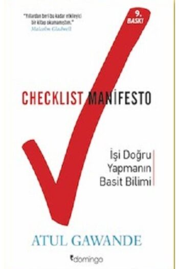 Domingo Yayınevi Checklist Manifesto-atul Gawande-