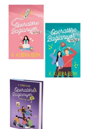 Ephesus Yayınları CİLTLİ Operatöre Bağlanıyorsunuz 3 kitap set ciltli Kübra Berk ufukta aşk var CİLTLİ