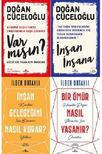 Kronik Kitap Var Mısın ? +insan Insana + Bir Ömür Nasıl Yaşanır + Insan Geleceğini Nasıl Kurar /4 Kitap Set