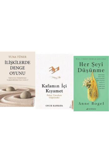 Serenad İlişkilerde Denge Oyunu + Kafamın İçi Kıyamet + Her Şeyi Düşünme / 3 Kitap Set